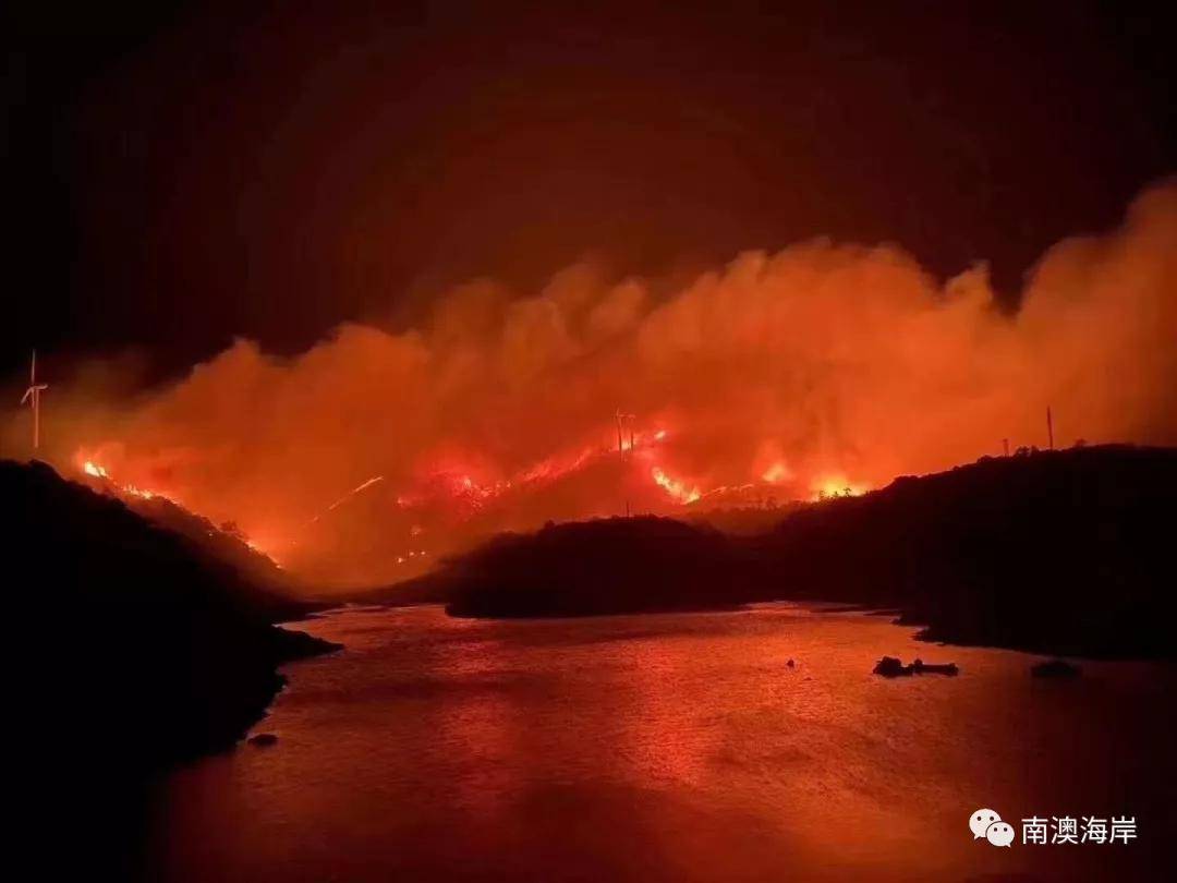 南澳山火最新动态，温情故事在山火中绽放
