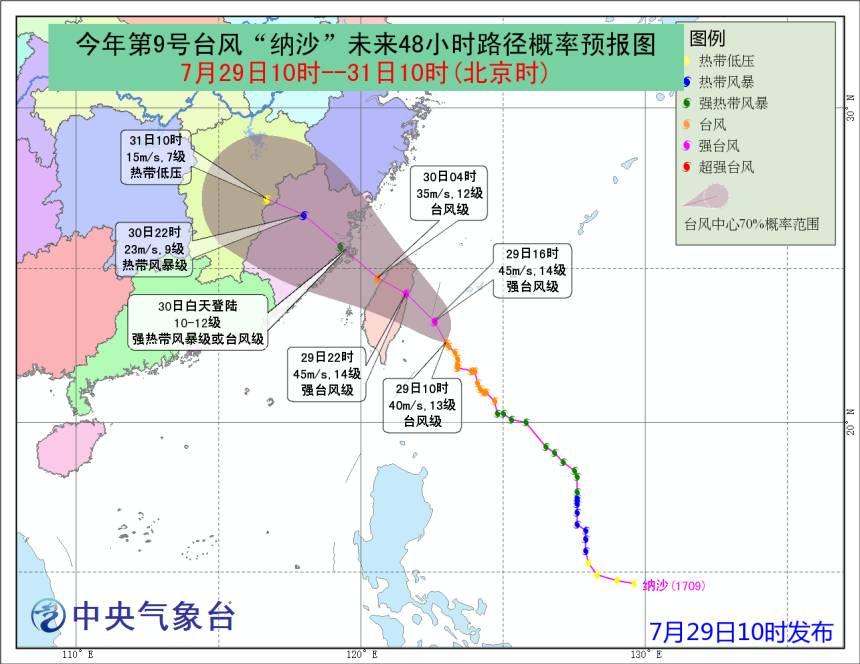 台风纳沙最新动态，最新情况更新报告
