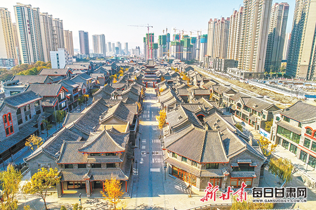 兰州老街建设进展图曝光