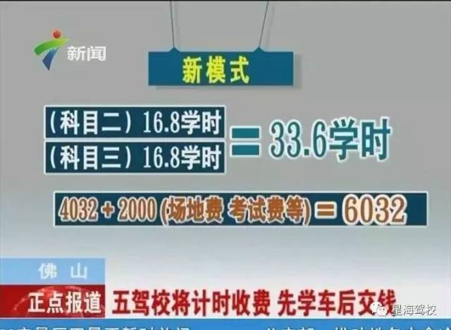 关于驾校收费标准的最新规定（2017年最新版）